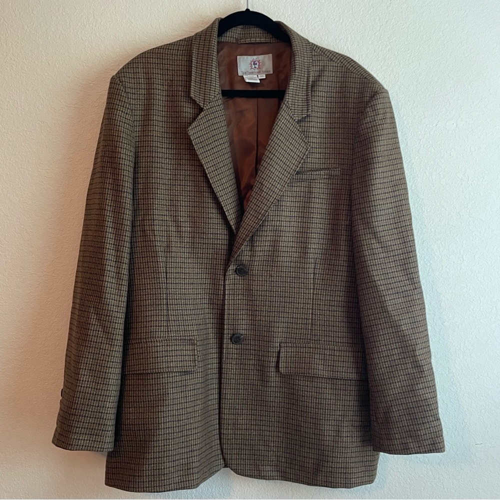 Vintage Wool Sports Coat, Wool Blazer